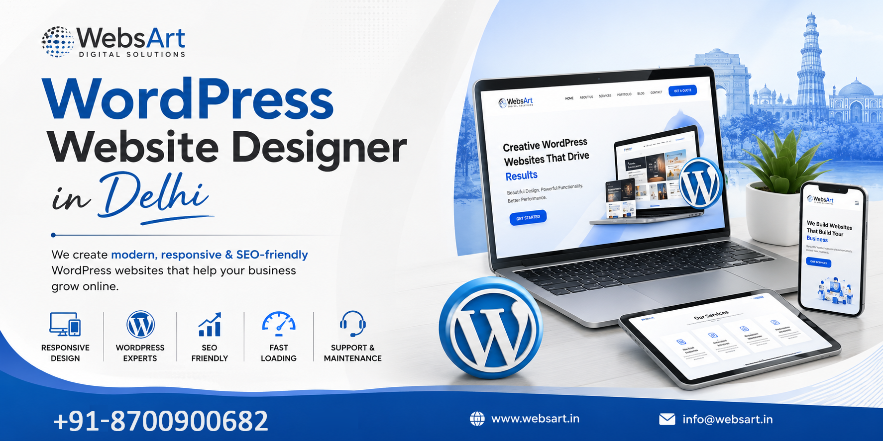 WordPress Website Developer in Delhi